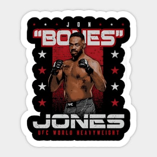 Jon Jones Bones Fighter Sticker